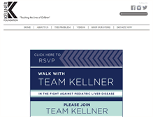 Tablet Screenshot of kellnerliverfoundation.org